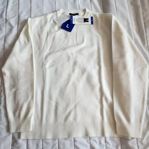 [L]adhoc 애드호크 니트 크림 미사용품