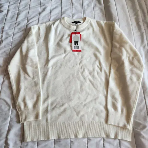 [M]adhoc 애드호크 니트 크림 미사용품