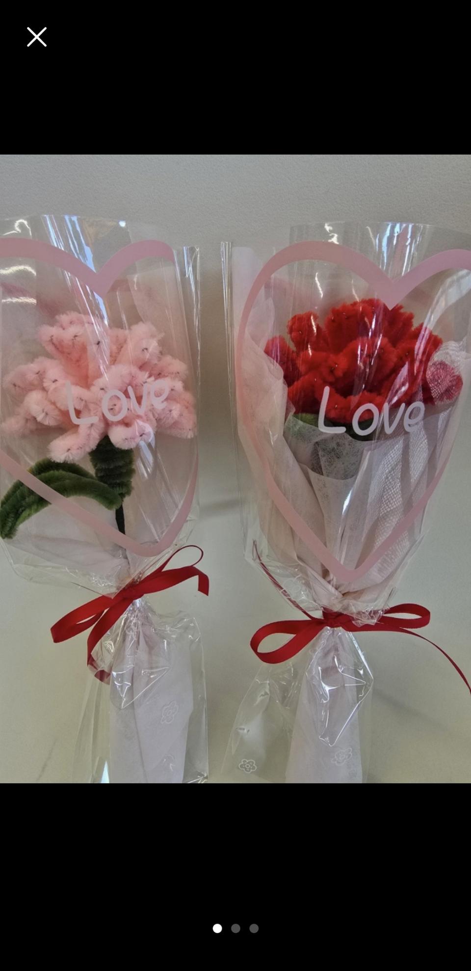 핸드메이드 모루꽃