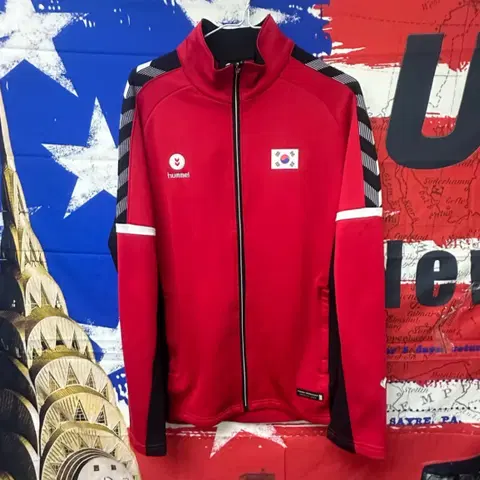 s급 험멜 레어템 한국 국대 져지집업 트랙탑2xL110