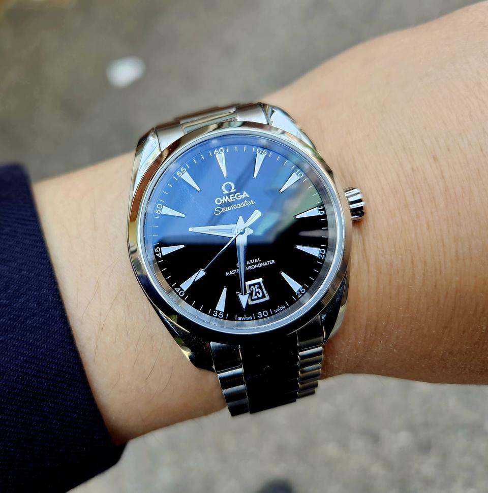 오메가 아쿠아테라 38mm 래커다이얼