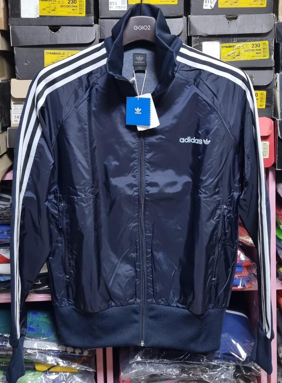 아디다스 새제품 바람막이 저지자켓 95사이즈