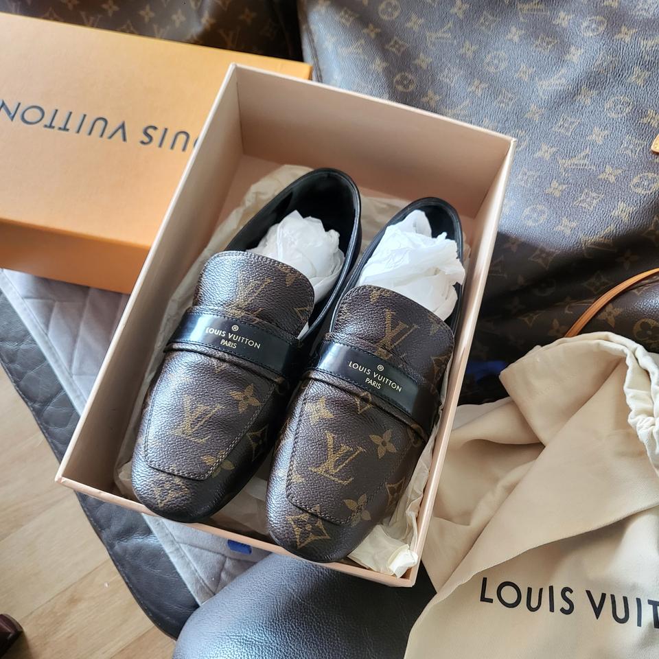 루이비통 로퍼 모카신 구두 슈즈 38 풀박스