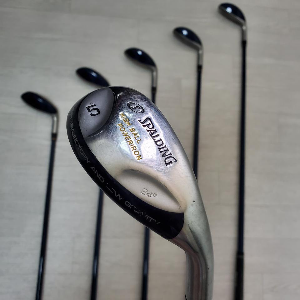 스팔딩 하이볼파워 유틸리티형아이언 아이언세트 6개구성세트 카본 골프채