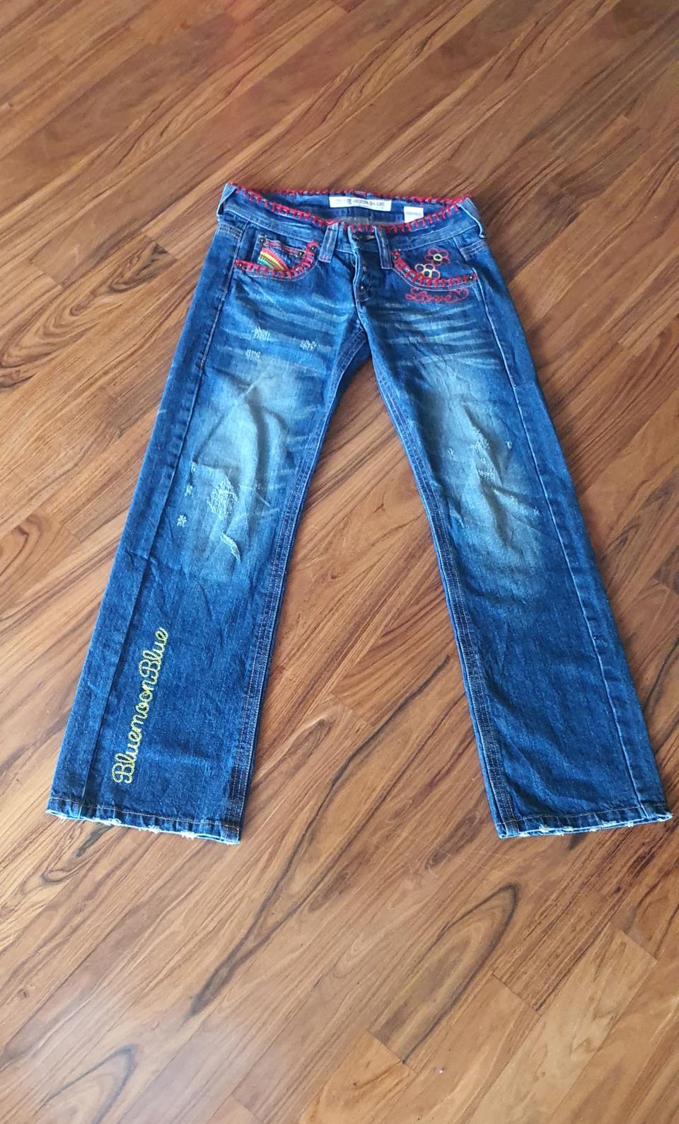 블루문블루부츠컷청바지