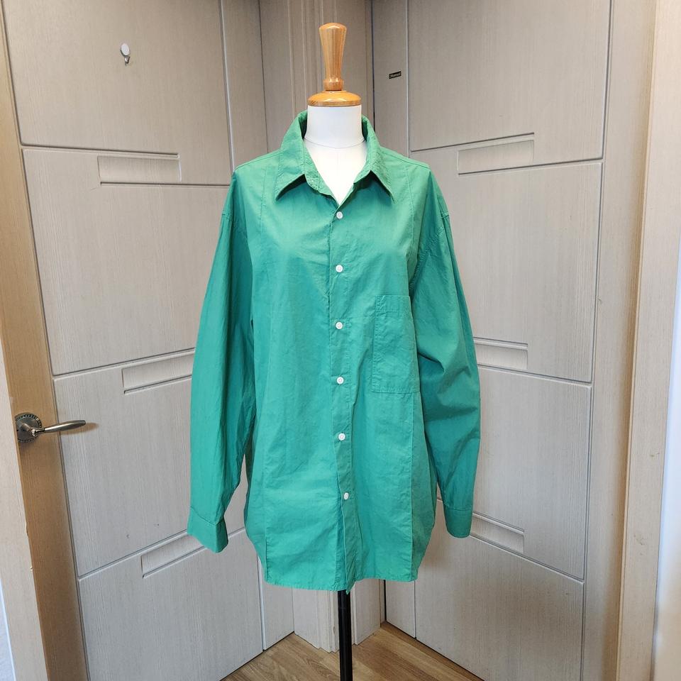 XL 무신사 아르반 바스락 코튼 셔츠