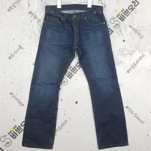 리바이스 514 LEVI'S 청바지 흑진청 W34/L32 4100018