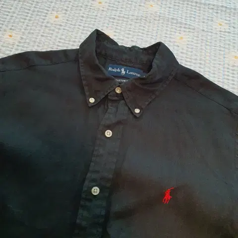 폴로랄프로렌 린넨 반팔 셔츠