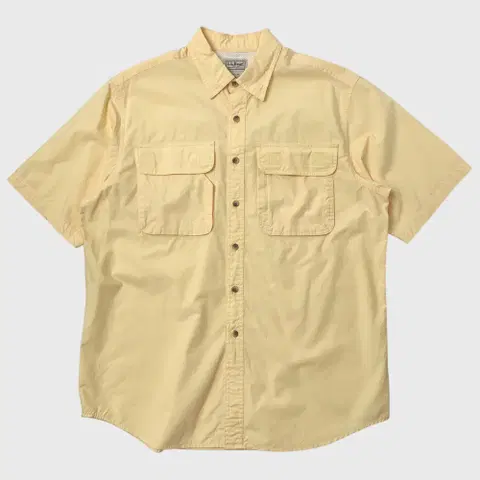 (M) 엘엘빈 빈티지 포켓 반팔 셔츠