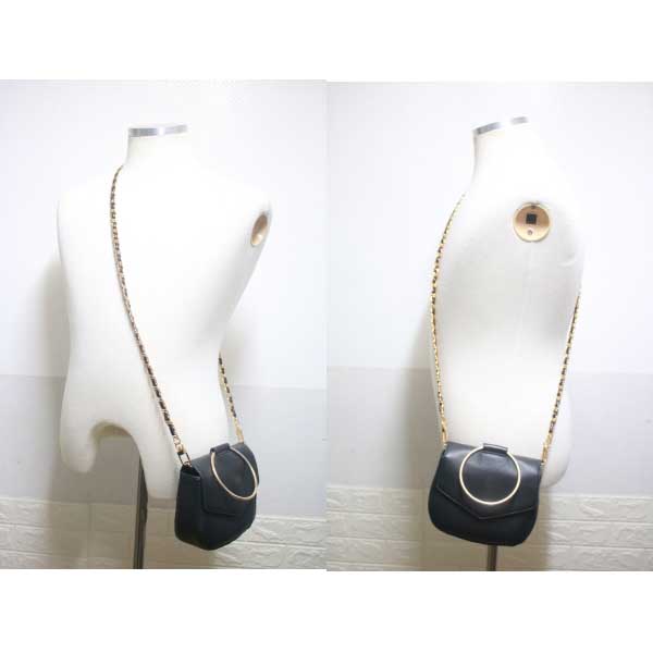 포에버21 블랙 심플 숄더백 (사이즈 S)