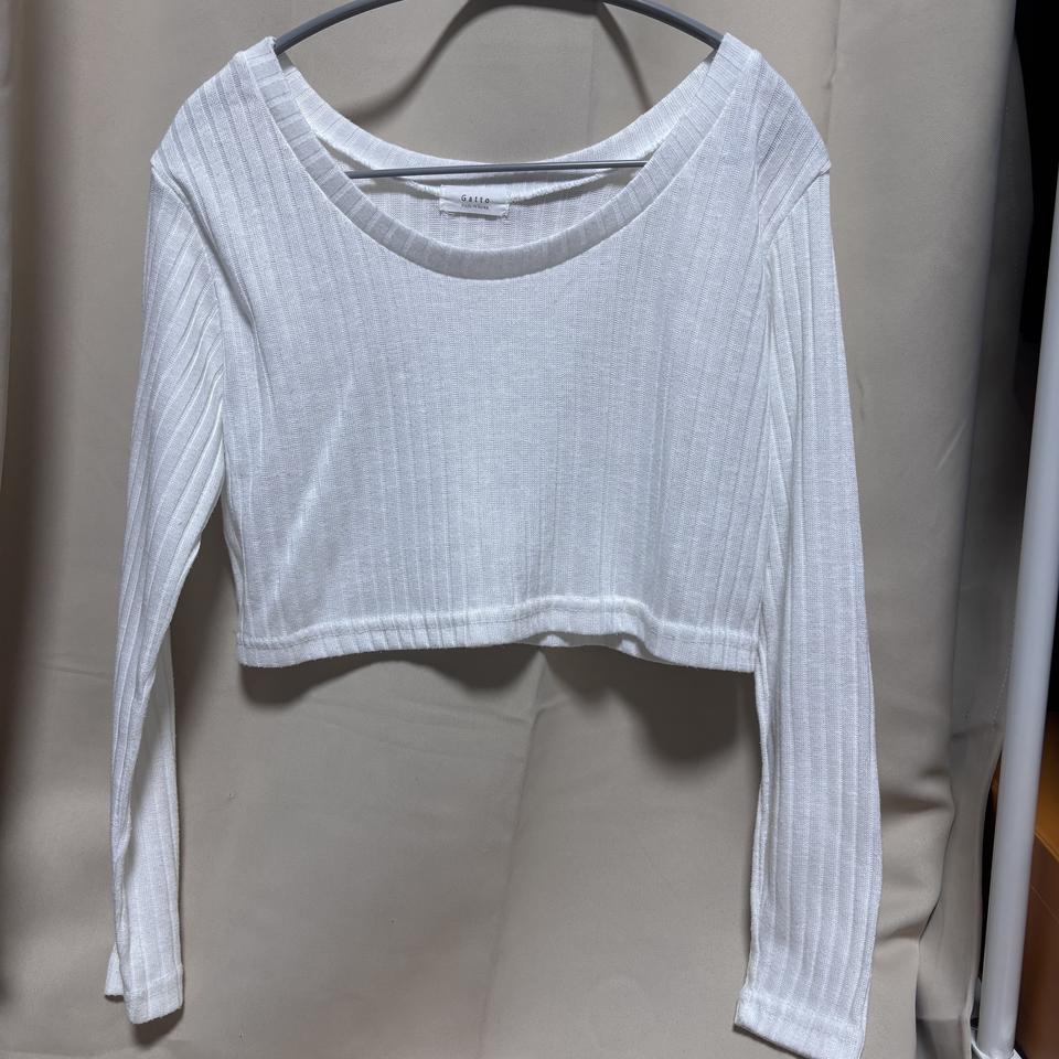 새상품 부드러운 크롭티 55사이즈