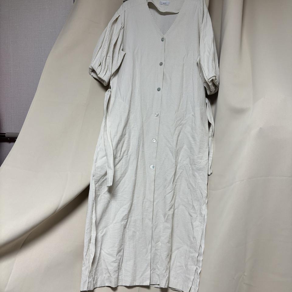 셔츠 롱 원피스