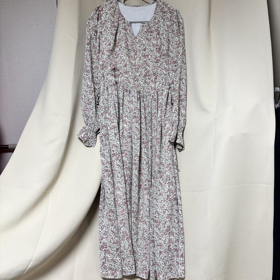 플라워 롱 원피스