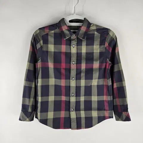 [무료배송]닥스 130 키즈 9세 체크 셔츠