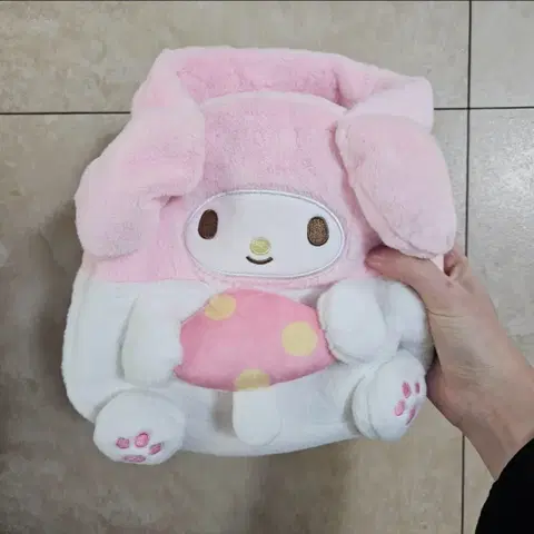 새상품)마이멜로디 가방 핸드백 미니 귀여운 봉제가방 산리오