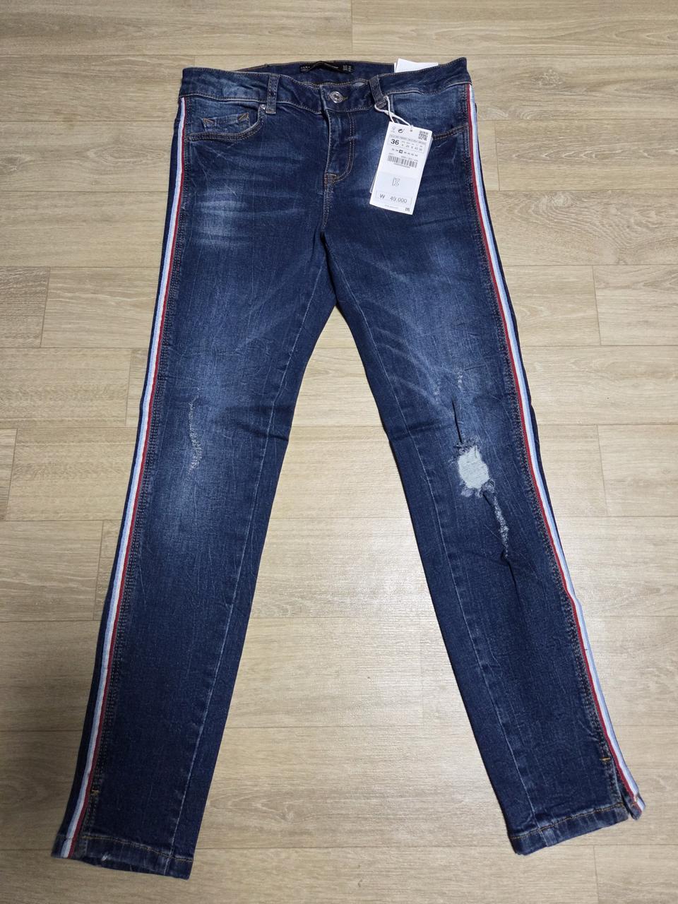 자라 스키니 청바지 26