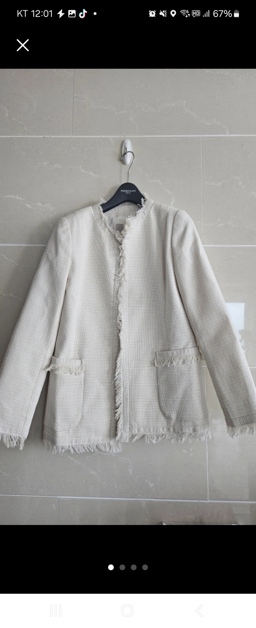 셀럽샵 트위드 자켓 55