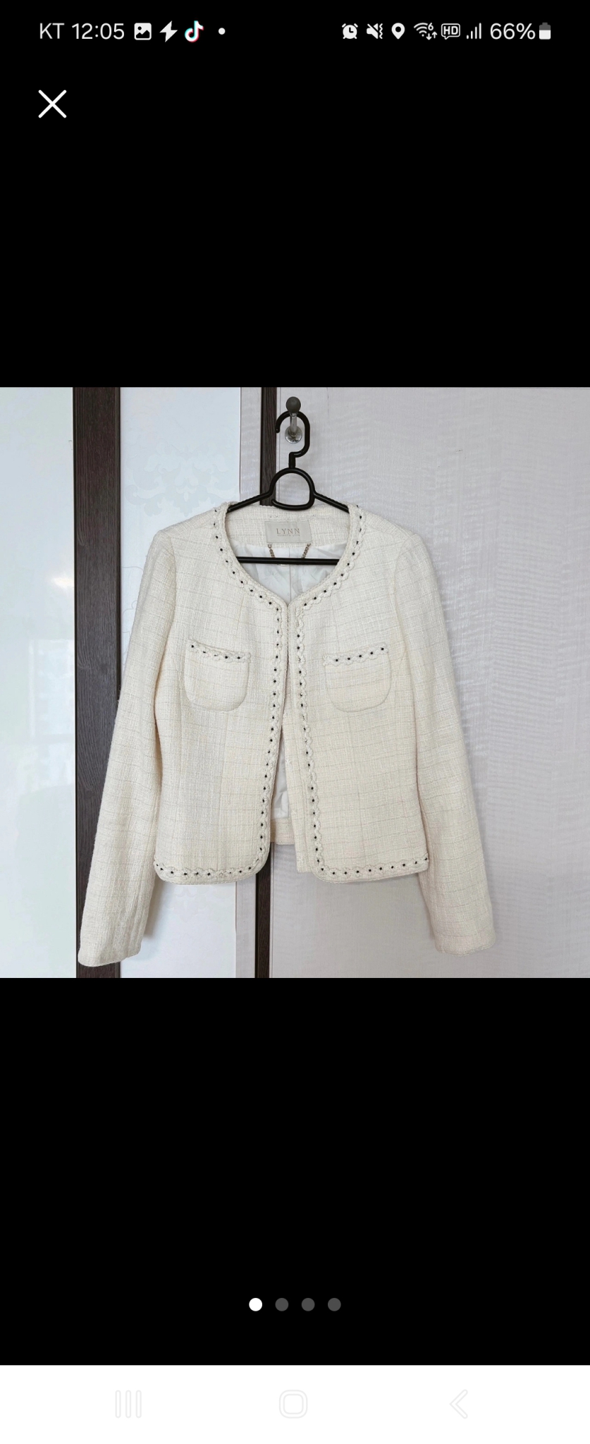 린트위드 자켓 55