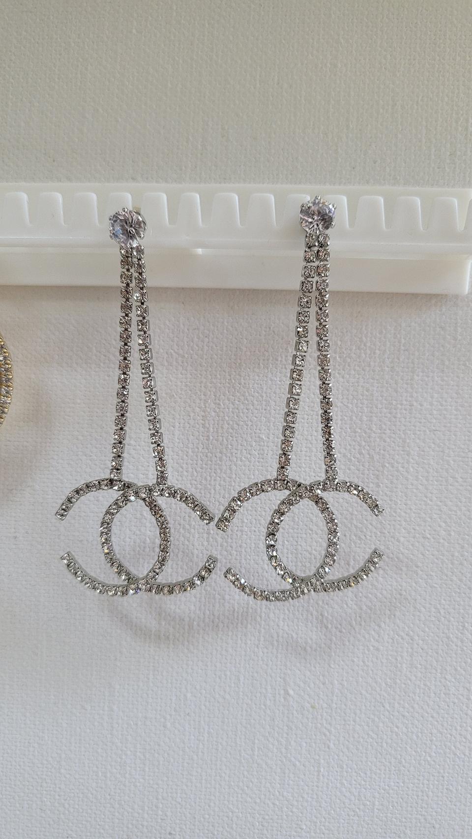 (새상품) 샤 큐빅 귀걸이