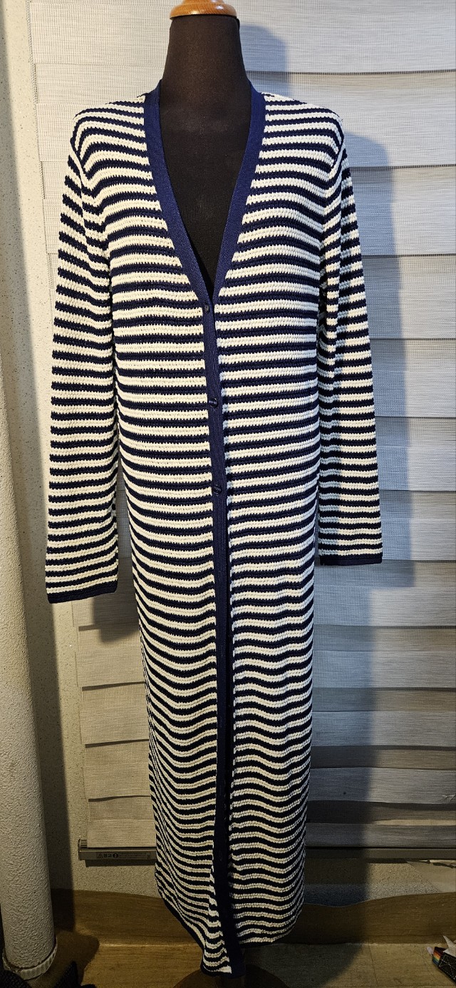 자라 롱 가디건