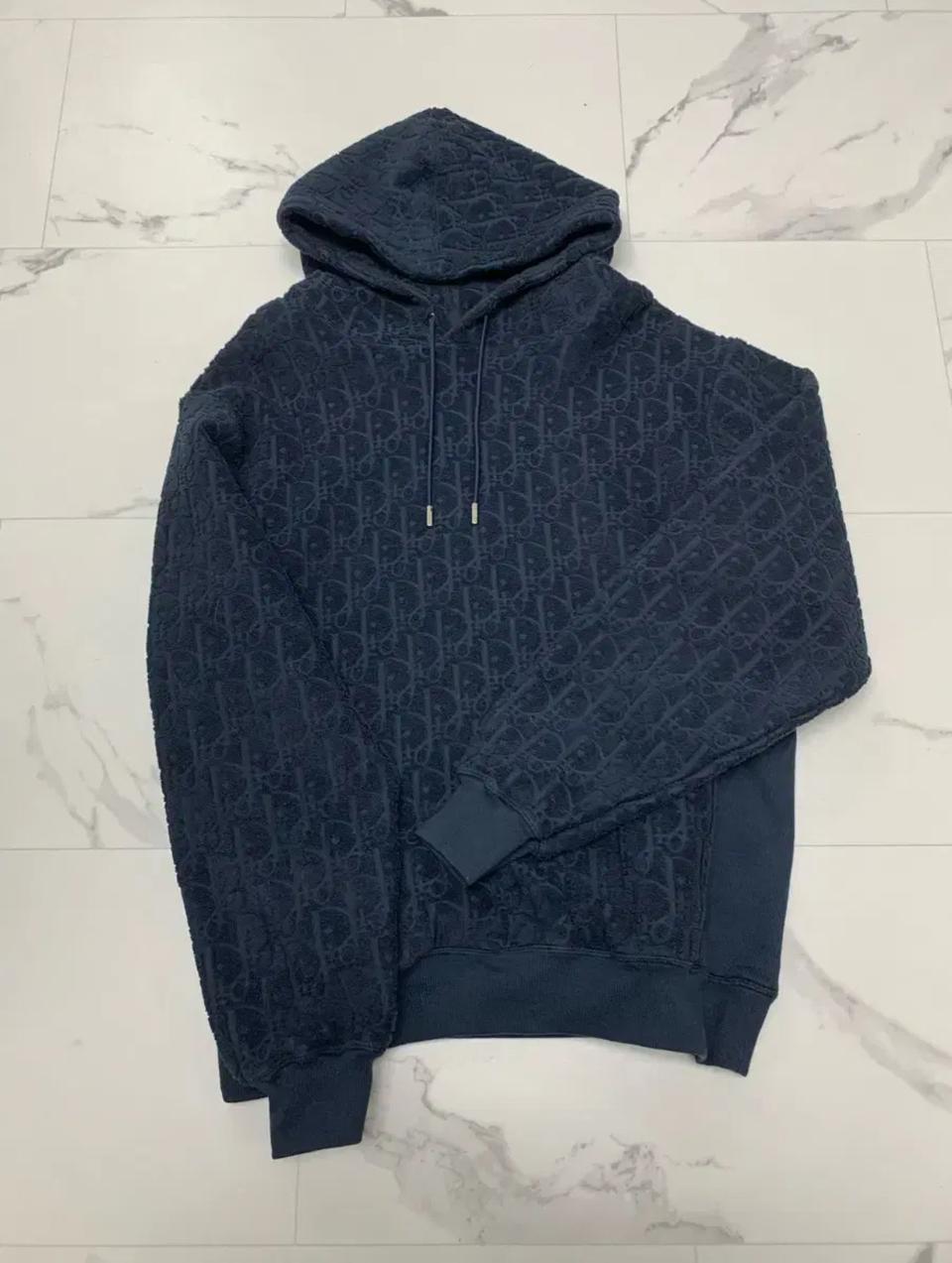 디올 오블리크 테리 후드티 새상품