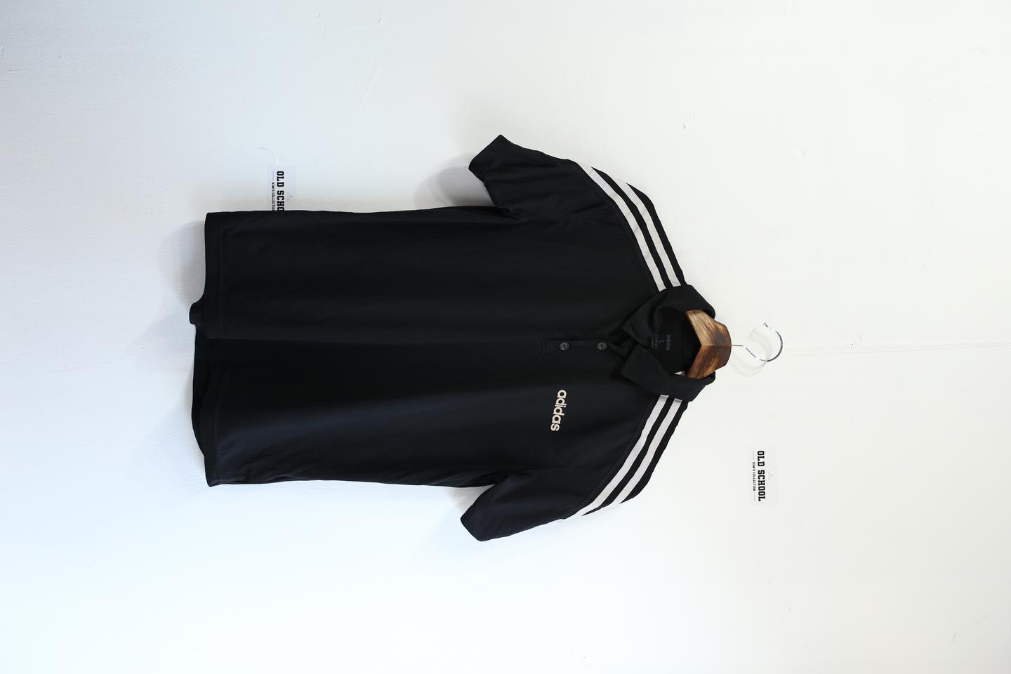 아디다스 블랙 반팔셔츠 L사이즈