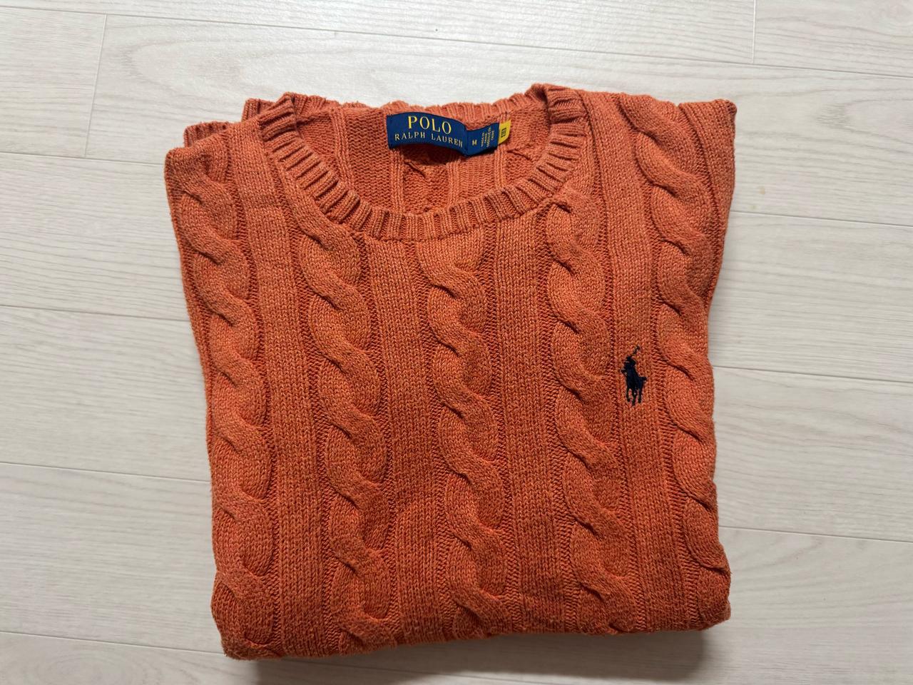 폴로 랄프로렌 케이블 니트