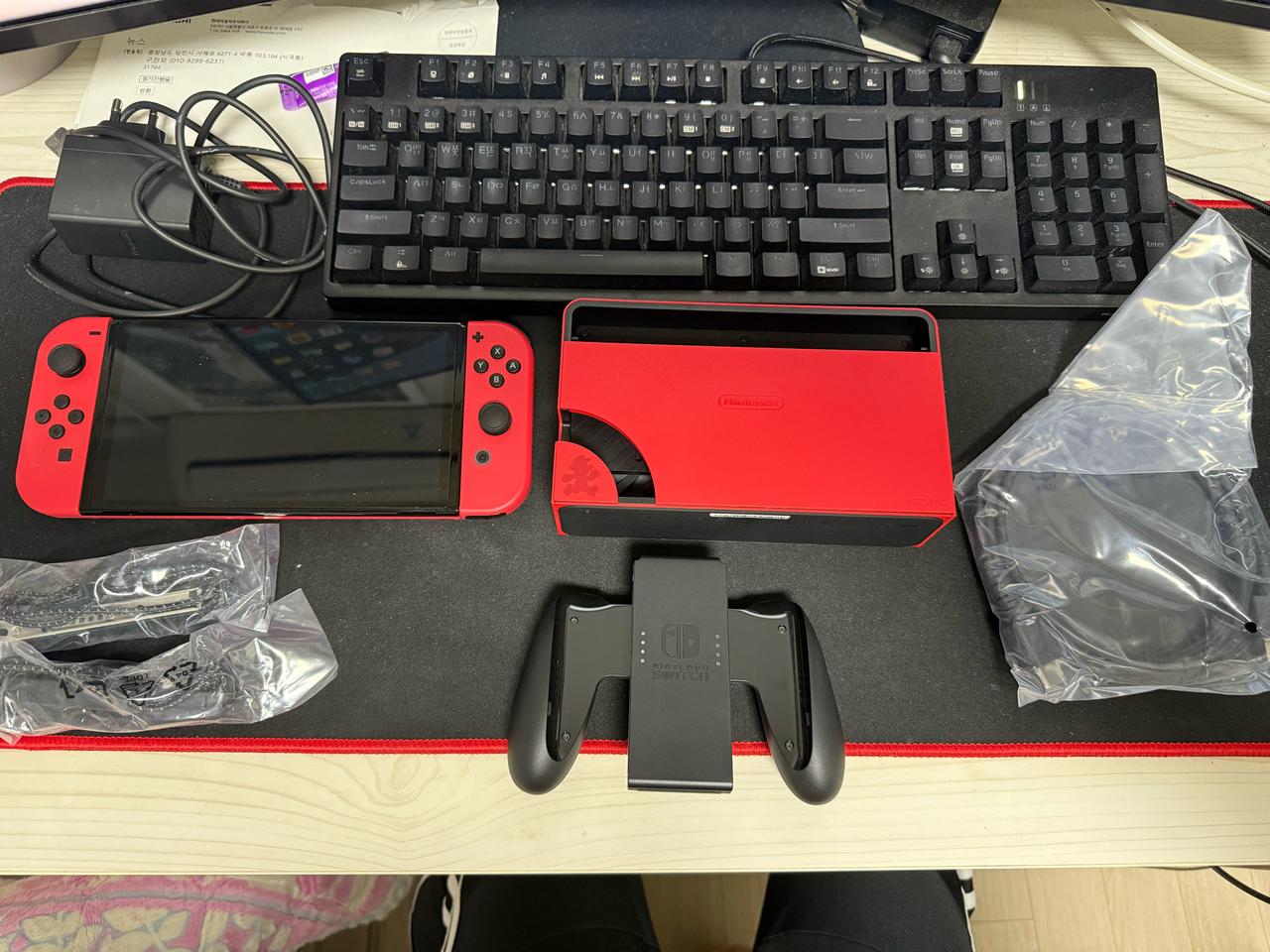 닌텐도 스위치 마리오에디션