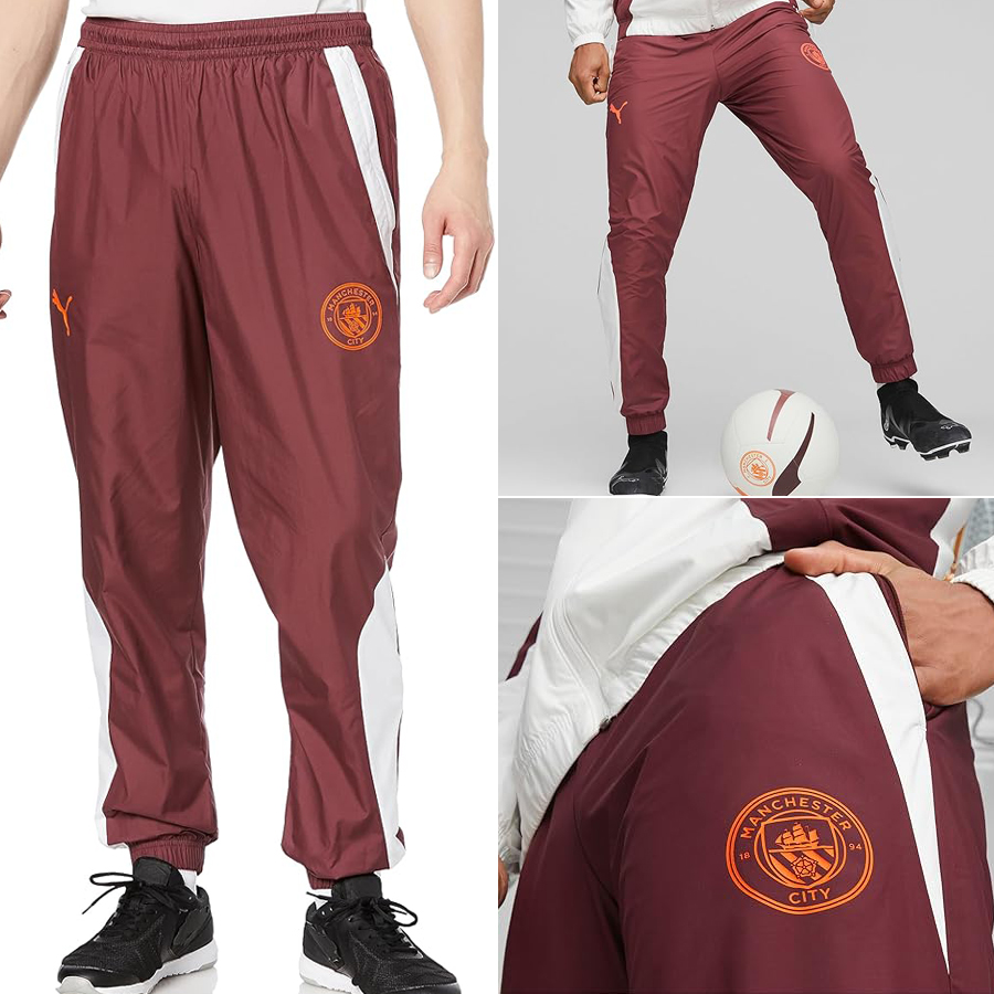 (새제품) 푸마 맨체스터 시티 맨시티 트레이닝 팬츠 L
