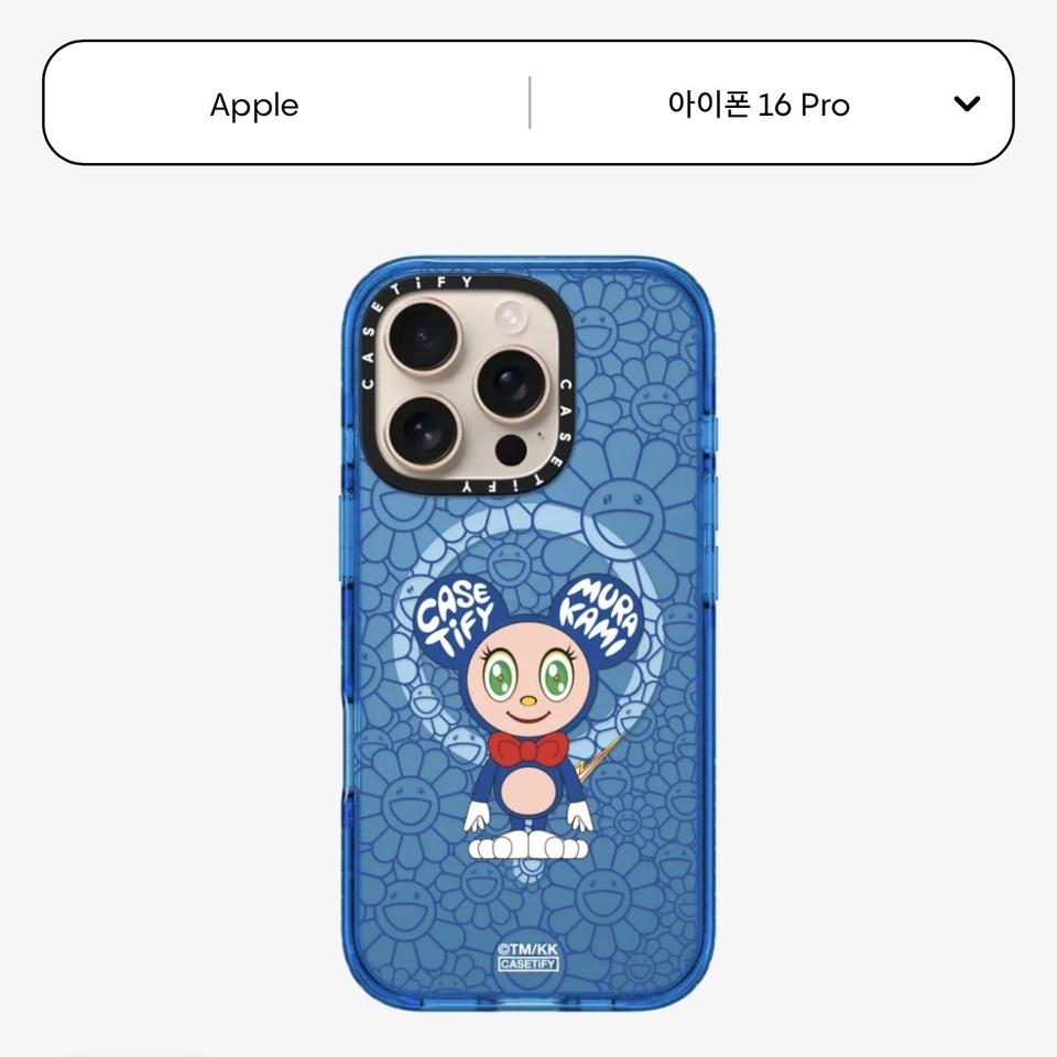 케이스티파이 아이폰16프로 무라카미 다카시