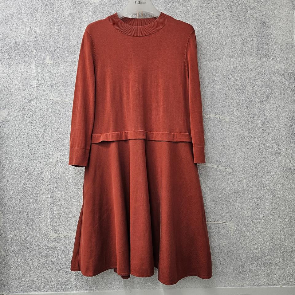 COS 코스 원피스 칠부니트배색 ~66