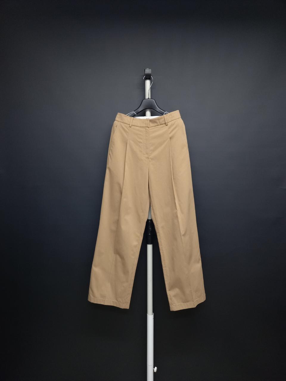 새 드파운드 춘하 하프하이웨스트 링클 면 일자통핏팬츠 66