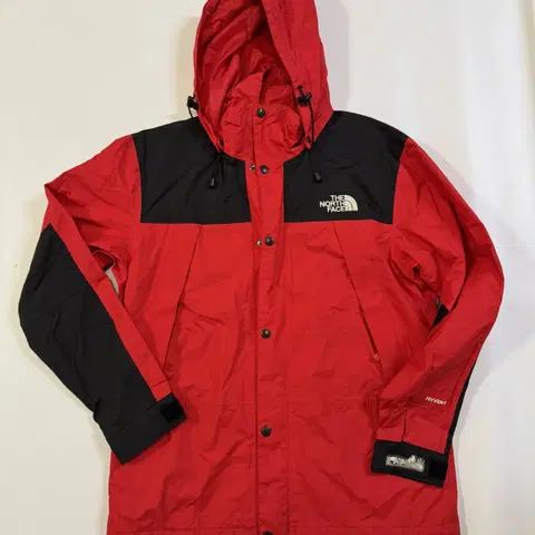 노스페이스 레드 바람막이(100L 사이즈)