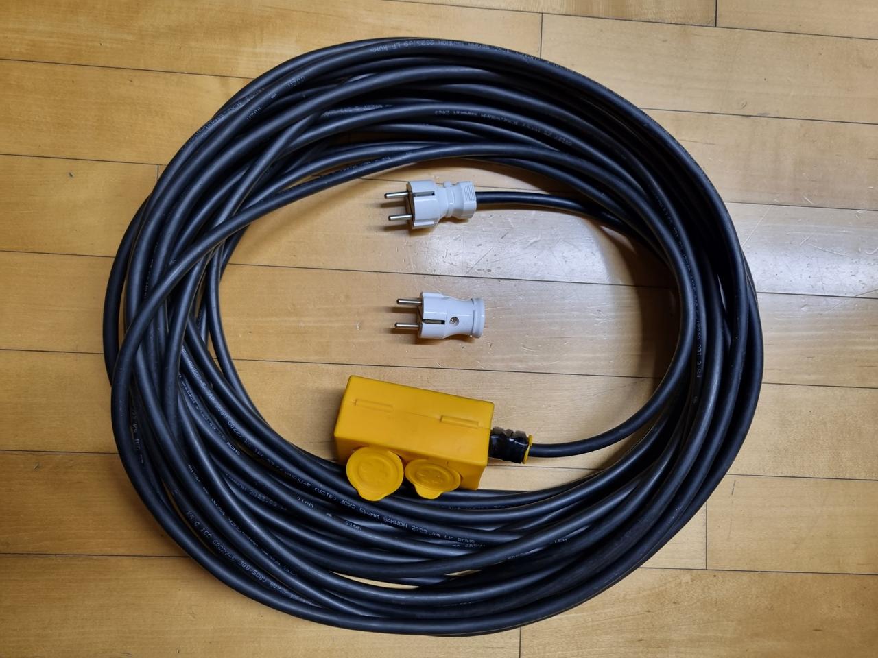 작업선#코드선#연장선#캠핑용릴선(30M)