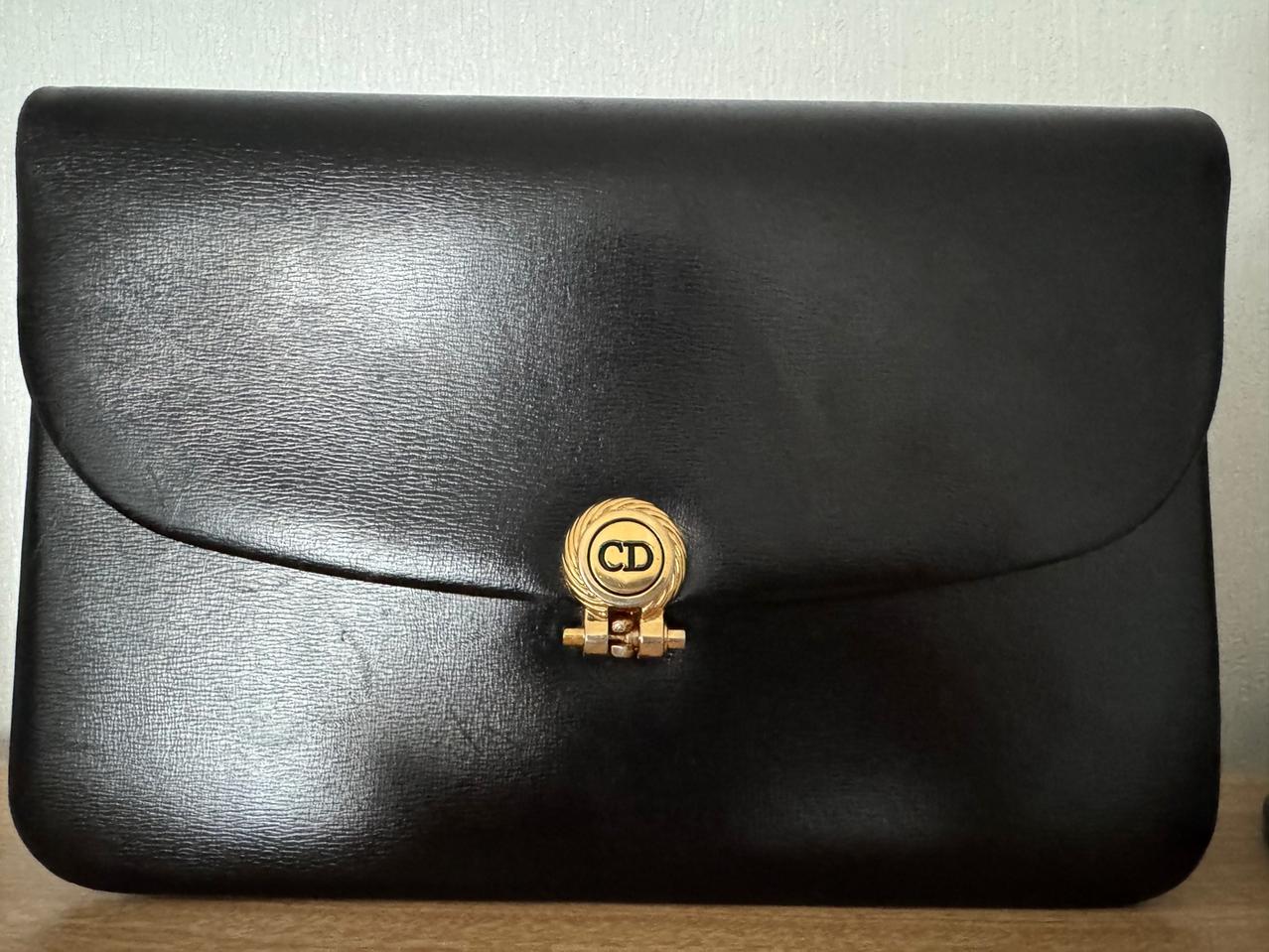 크리스찬디올 빈티지 체인 숄더백