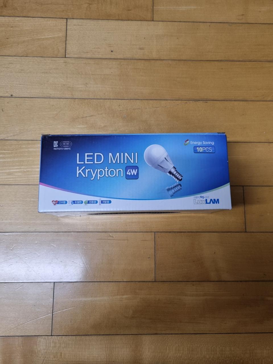 LED 미니크립톤 전구4W(E14베이스용)