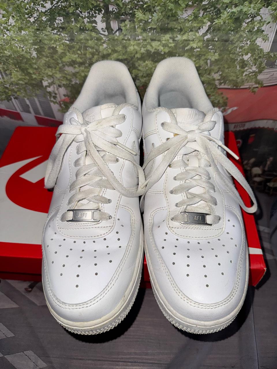 나이키 에어포스 1 로우 올화이트 260 (26.0cm)