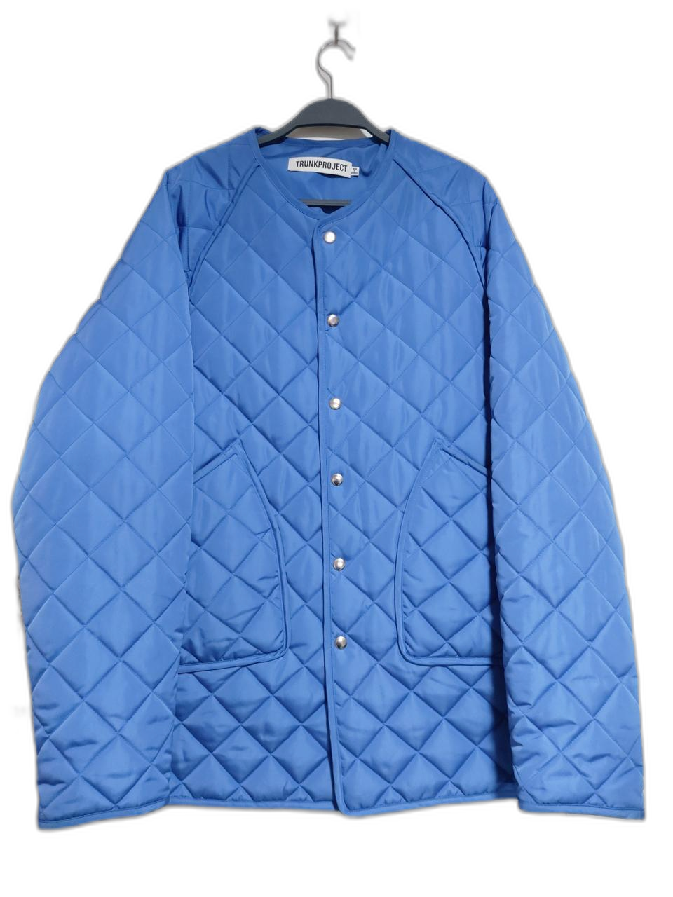 트렁크프로젝트 래글런 퀼팅자켓 경량자켓 105 110 색상 블루 유니섹스
