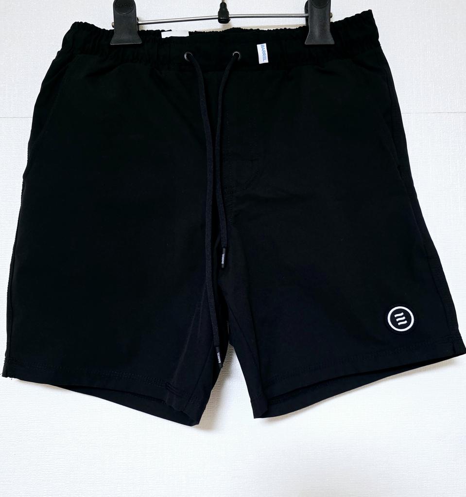 거의새거) 배럴 맨 보드숏 블랙 XS/ 배럴 래쉬가드/비치 반바지