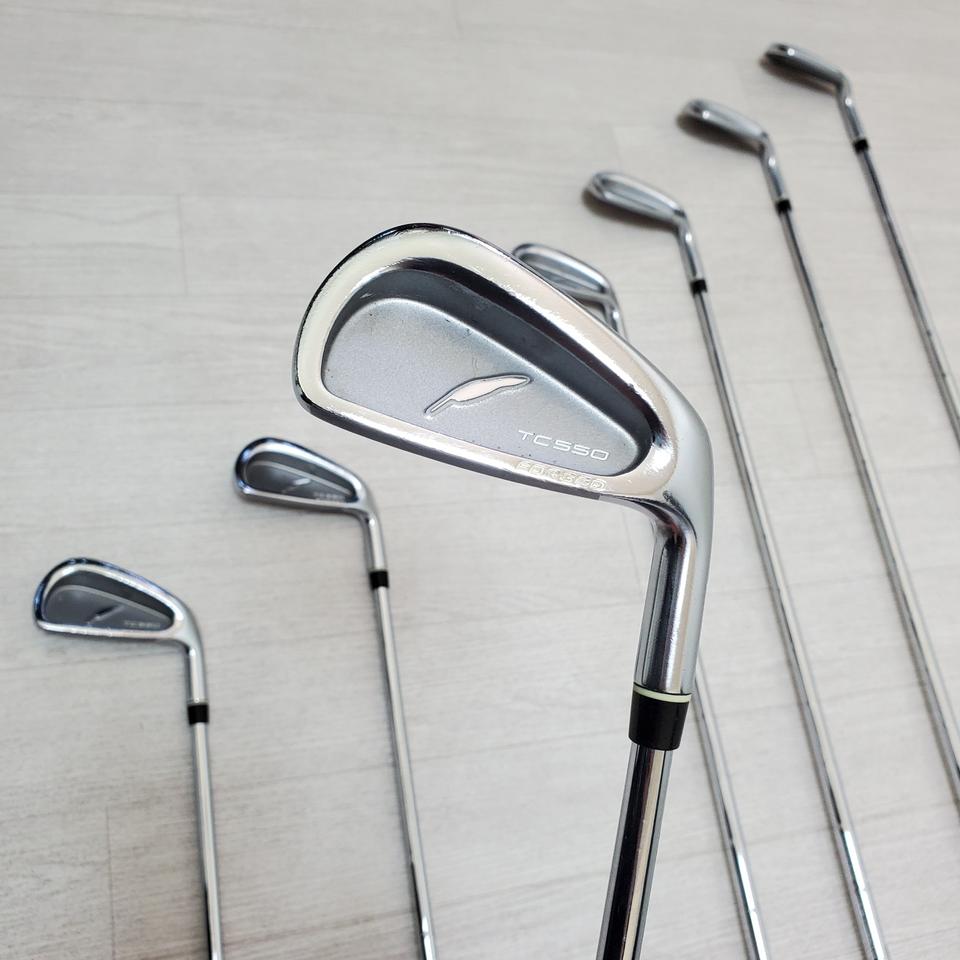 포틴 TC550 포지드 아이언세트 7개구성세트 스틸샤프트 골프채 골프클럽