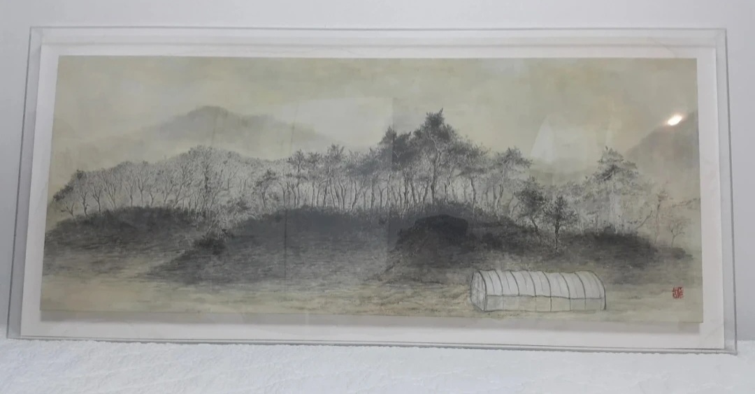 무제 박서령 명상 산수 시리즈 이전 초기 작품 수묵화