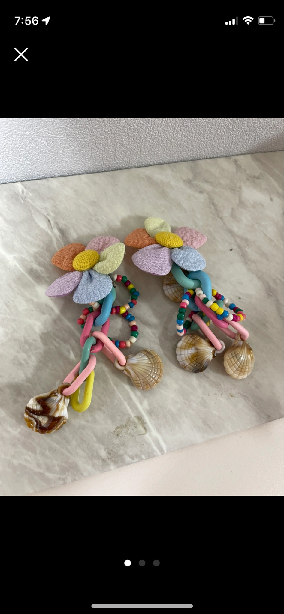 유니크 포인트 귀걸이