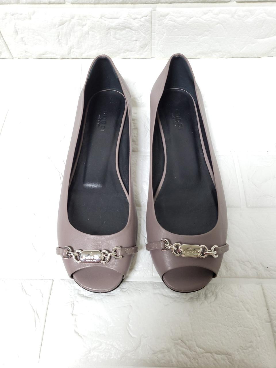 구찌 토오픈 플랫슈즈 240사이즈