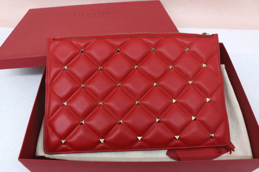 정품) 발렌티노 캔디스터드 여자클러치백