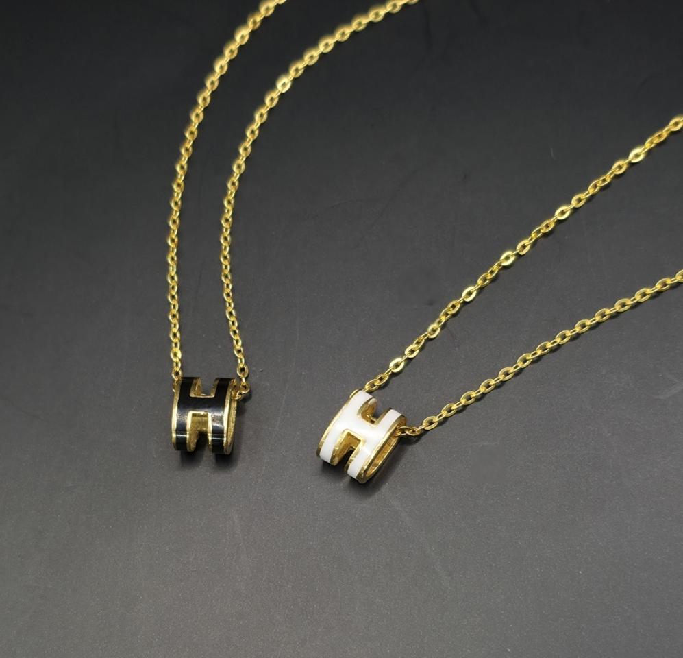 24k 순금 1돈 미니팝 H 목걸이 + 18k 장식 포함