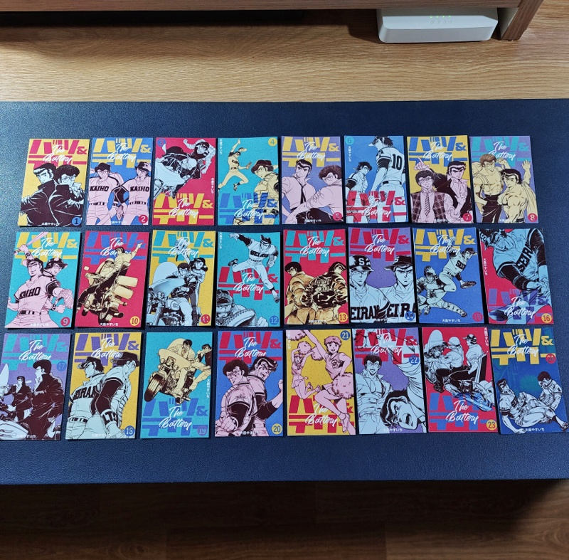 오오시마 야스이치 작가 바츠와 테리 일러스트 카드 팝니다