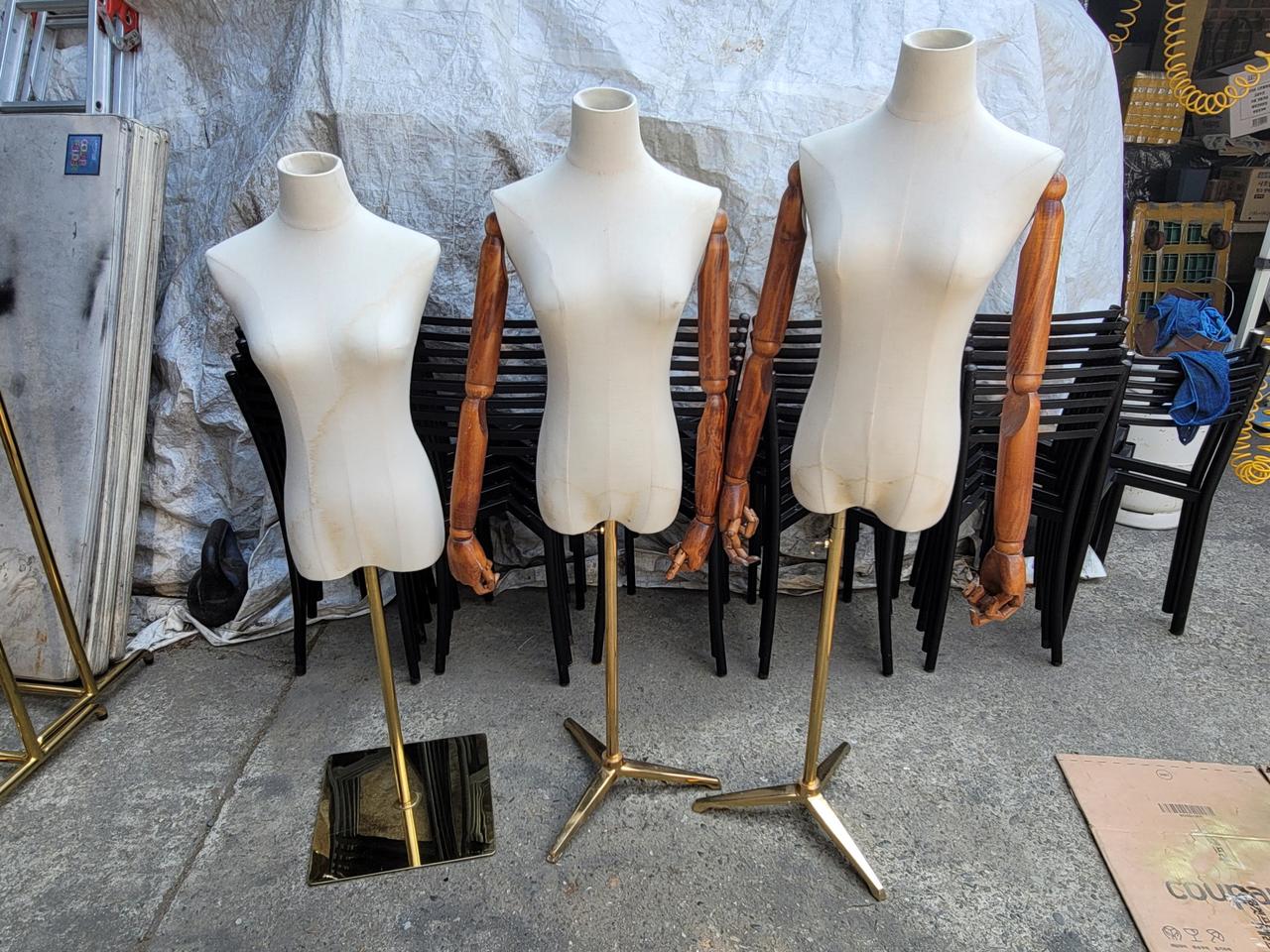 여성 관절마네킹 상반신마네킹 옷가게 44사이즈 3개