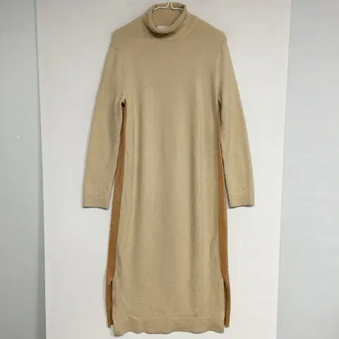 래트바이티 터틀넥 캐시미어 니트 원피스 F