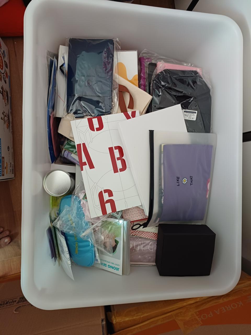 여러 아이돌 솔로가수 팬클럽키트 일괄판매합니다(개별가능)