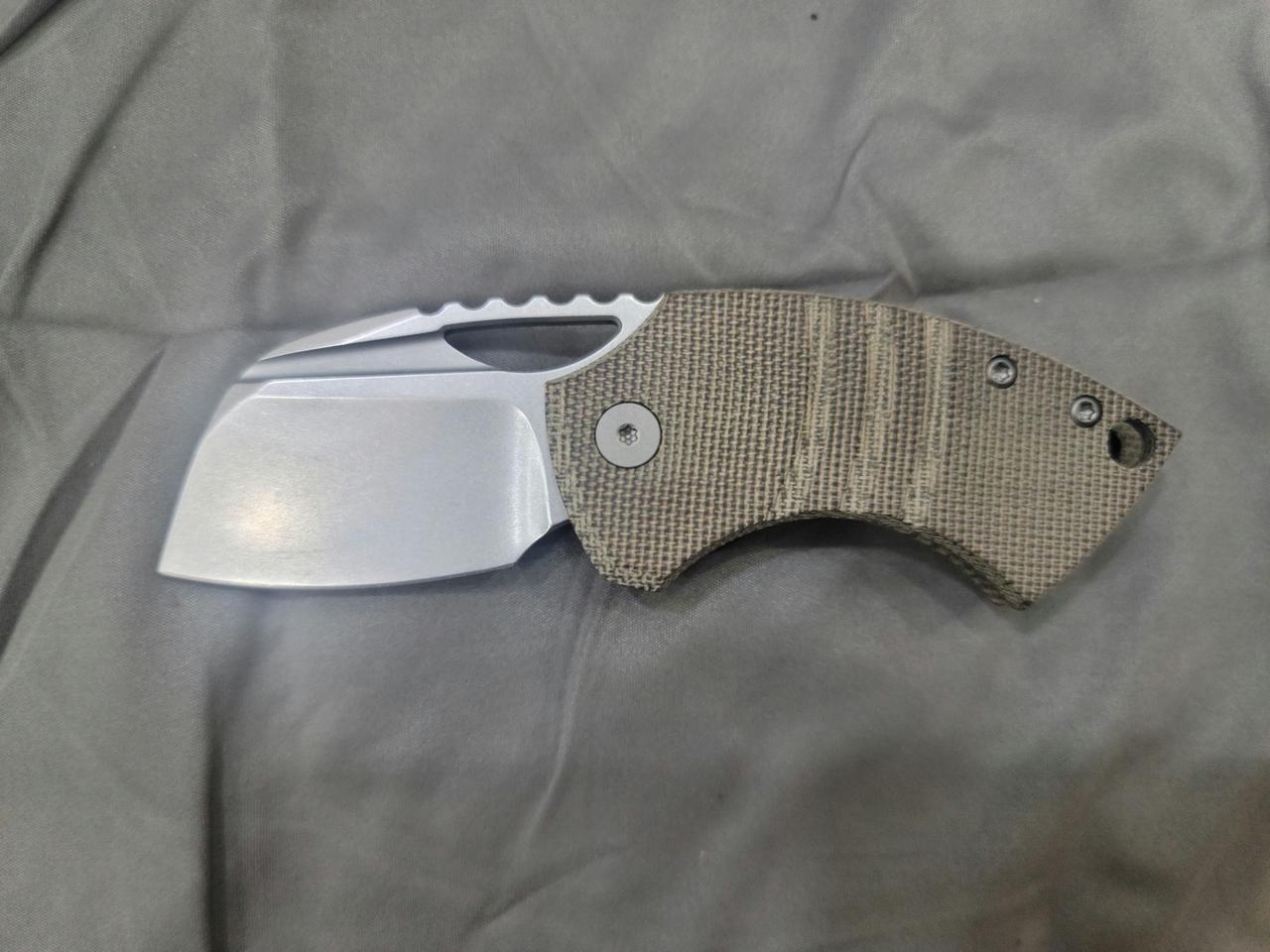 GNAT-S XL OD Micarta폴딩나이프